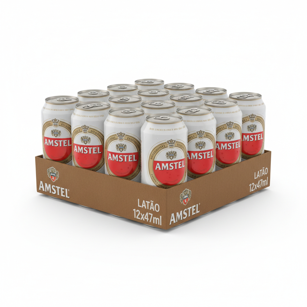 Amstel latão 12x473ml