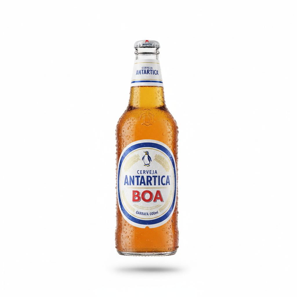 Cerveja Antarctica Boa garrafa 600ml